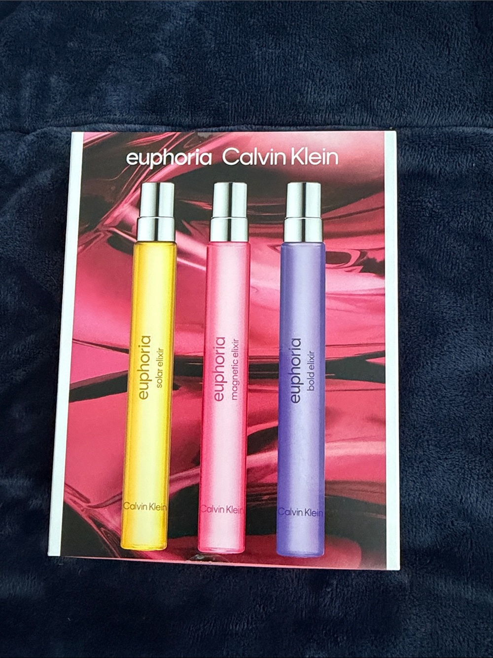 Calvin Klein Euphoria Trio Rollerball Set — Yellow, Pink, Purple